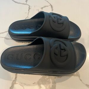 Gucci Platform Slides